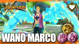 6★ WANO MARCO - 100% Base Capture Speed!🤯[LV. 100] SS League Battle Gameplay | ONE PIECE Bounty Rush