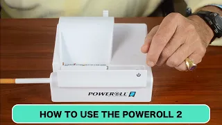 How To Use PoweRoll 2 Cigarette Rolling Machine (Electric Rolling Machine)