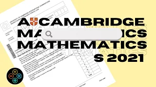 A Level Pure Mathematics P1 May June 2021 Paper 12 9709/12