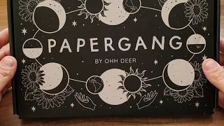 Ohh Deer It's PAPERGANG Again! October 2022 Unboxing.