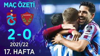 Trabzonspor 2-0 Atakaş Hatayspor MAÇ ÖZETİ | 17. Hafta - 2021/22