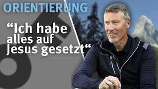 Orientierung I "Ich habe alles auf Jesus gesetzt" I Pirmin Zurbriggen im Gespräch mit Pfarrer Rimmel