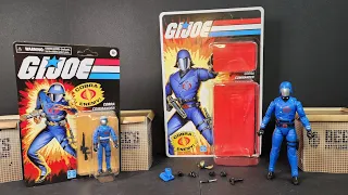 GIJoe Classified Series Haslab Retro Card MM Cobra Commander