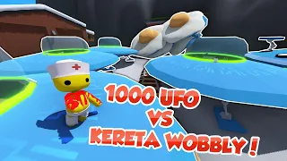 AKU EKSPERIMEN DI WOBBLY KERETA MELAWAN 1000 UFO !!!