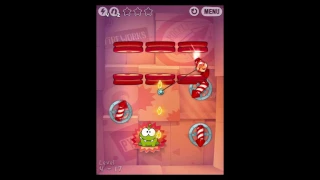 Cut the Rope: Experiments Level 4: Rocket Science 3 Stars Walkthrough