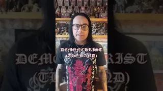 Dani Filth from CRADLE OF FILTH Listens to FEED US by DEMONCHRIST