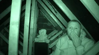 ALONE IN THE ATTIC OF MY HAUNTED HOUSE