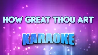 Gospel - How Great Thou Art (Karaoke & Lyrics)