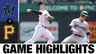 Marlins vs. Pirates Game Highlights (7/24/22) | MLB Highlights