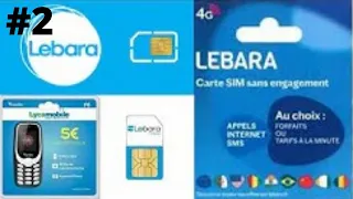 Recharger Sa Carte Sim Lebara #2