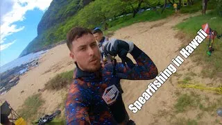 Hawaii Locals goes Spearfishing (Catch And Cook) Beach Day BBQ