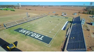 Peach County High school Football Field 2016 State Playoffs Trojans