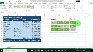 Multi columns slicer | Basic Tips & Tricks in excel