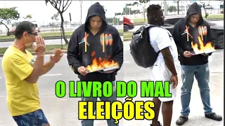 VAI VOTAR EM QUEM (PEGADINHA) O LIVRO DO MAL