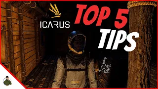 Top 5 Tips For Beginners | ICARUS Survival Gameplay