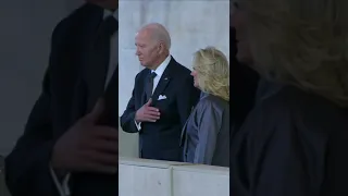 Joe Biden pays his respects to the Queen