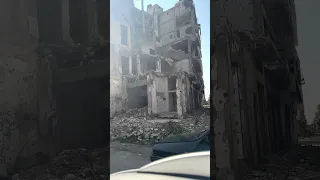 The most damaged city due to the war - Homs, Syria 🇸🇾