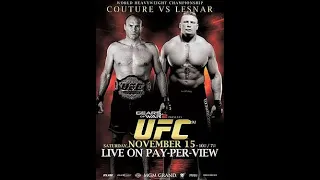 UFC 91:-  Couture vs Lesnar