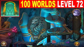 100 Worlds LEVEL 72 Walkthrough - Escape Room Game 100 Worlds Guide