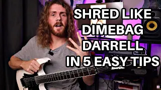 Dimebag Darrell Guitar Style in 5 Steps!