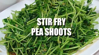 Stir fry Dou Miao | Pea shoots