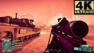 Battlefield 2042 Gameplay - Conquest on  HourGlass - DXR - 128 Players Gameplay