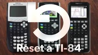 How to Reset Your TI-84 Plus CE Calculator