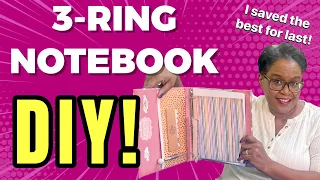 NEVER BUY THESE AGAIN!   3-RING NOTEBOOK/BINDER with clipboard too!