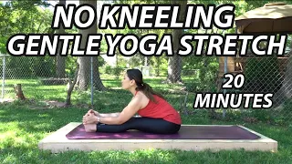 No Kneeling Gentle Yoga Stretch Class | 20 Minutes