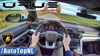 LAMBORGHINI URUS 4.0 V8 BiTurbo 650HP POV Test Drive by AutoTopNL