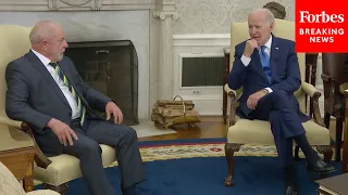 Biden Meets With Brazil's President Luiz Inácio Lula da Silva In White House