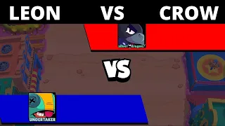 Leon vs Crow | 1v1 Funny | Brawl Stars