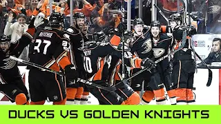 ANAHEIM DUCKS VS GOLDEN KNIGHTS VEGAS | Full Game Highlights 1.12.2021