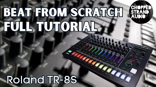 Beat from Scratch - No Techno - No upbeat - Roland TR8s