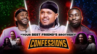 "ONE OF MY BEST FRIENDS HOOKED UP WITH MY BROTHER BEHIND MY BACK!" CHUNKZ, SHARKY & PK | CONFESSIONS