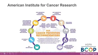 Cancer Screening and Prevention BCOP 2021