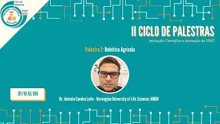 II Ciclo de Palestras - Iniciação Científica e Inovação do IFMT (07/10)