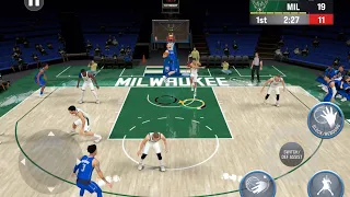 360 Behind The Back Dunk In NBA 2K22 Mobile