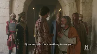 Vikings S05E04 - Bjorn wants to meet the real emperor