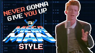 Never Gonna Give You Up (Astley) - Mega Man Style 8Bit Remix