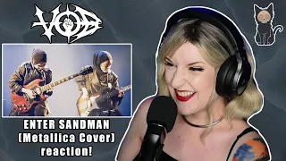 VOICE OF BACEPROT - Enter Sandman (Metallica Cover) | REACTION