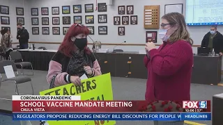 Sweetwater Union Board Discusses Vaccine Mandate