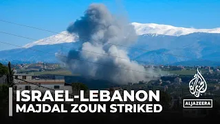 At least two people killed in Israeli shelling of Lebanese town Majdal Zoun