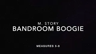 Bandroom Boogie by Michael Sweeney, measures 1-13