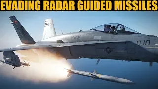 Combat: Evading Lethal Range Radar Guided Missiles Tutorial | DCS WORLD