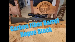 Ruger 10/22 w/ Summit Precision Carbon Fiber Barrel and Hogue Stock