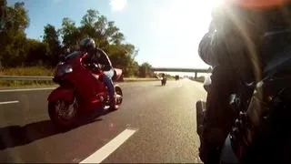 (HD) ZX14 vs tuned '00 ZX12 vs Fireblade 2008