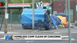 North Portland neighbors frustrated by a homeless camp removal that they say didn't make a