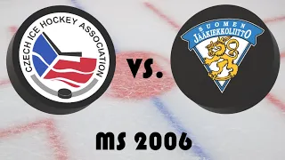 Mistrovství světa v hokeji 2006 - Skupina - Česko - Finsko