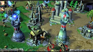 Warcraft 3 Race Gameplay - (Fall of the High Elves) - Custom Race